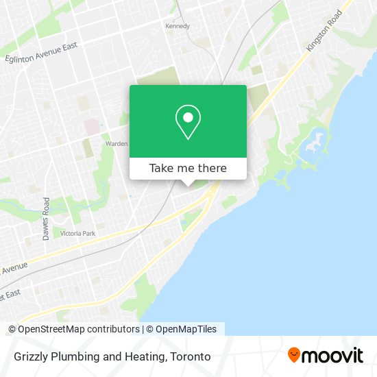 Grizzly Plumbing and Heating map