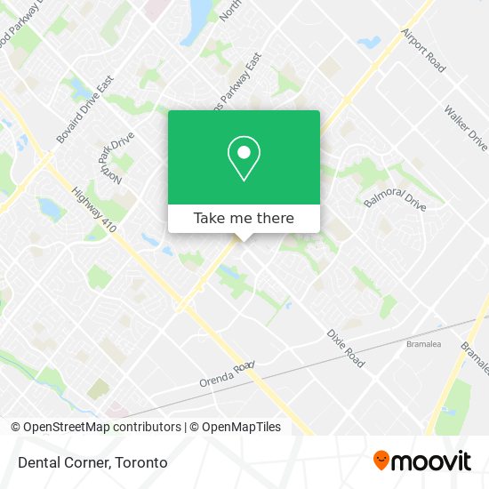 Dental Corner plan