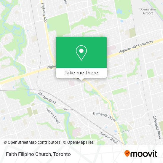 Faith Filipino Church map