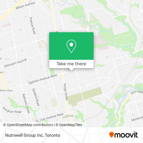 Nutriwell Group Inc map