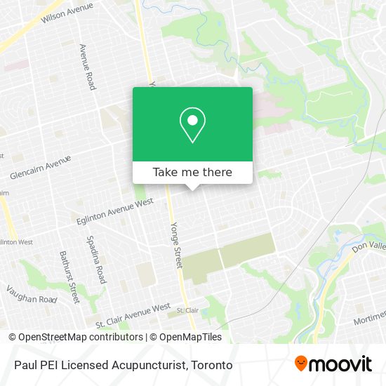 Paul PEI Licensed Acupuncturist map