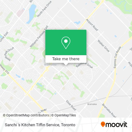 Sanchi 's Kitchen Tiffin Service map