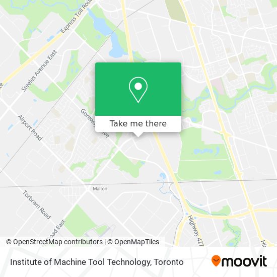 Institute of Machine Tool Technology map