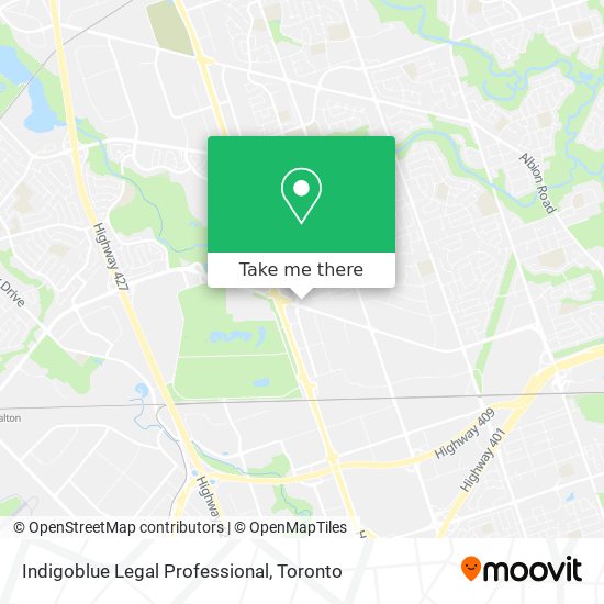 Indigoblue Legal Professional map