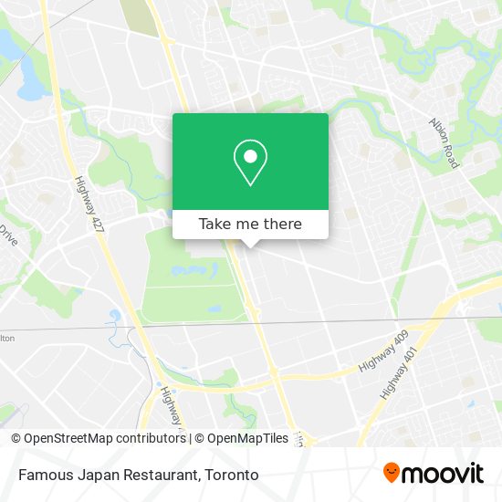 Famous Japan Restaurant plan