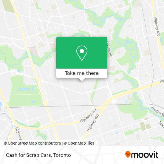 Cash for Scrap Cars map