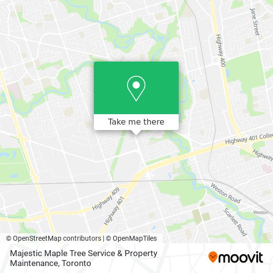 Majestic Maple Tree Service & Property Maintenance map