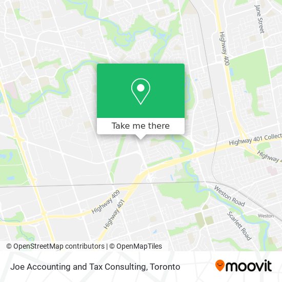 Joe Accounting and Tax Consulting map