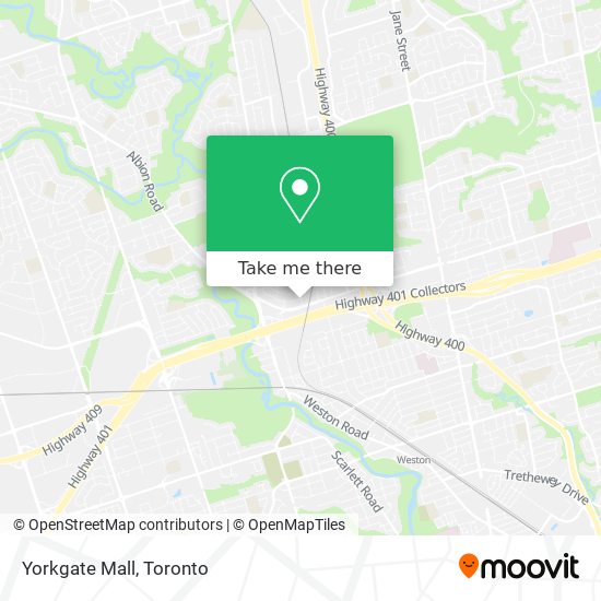 Yorkgate Mall map