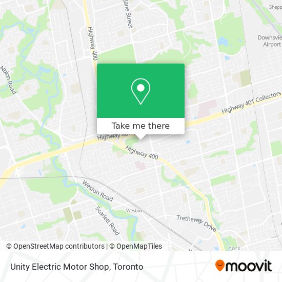 Unity Electric Motor Shop map