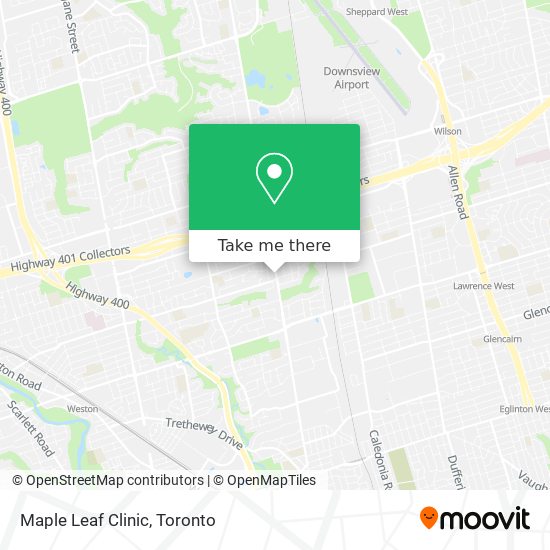 Maple Leaf Clinic map