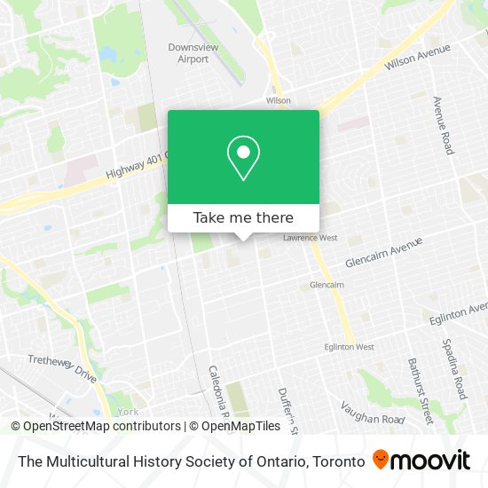 The Multicultural History Society of Ontario plan