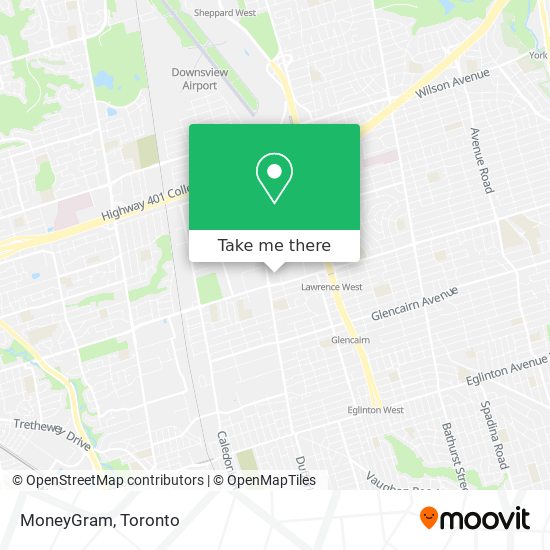 MoneyGram map