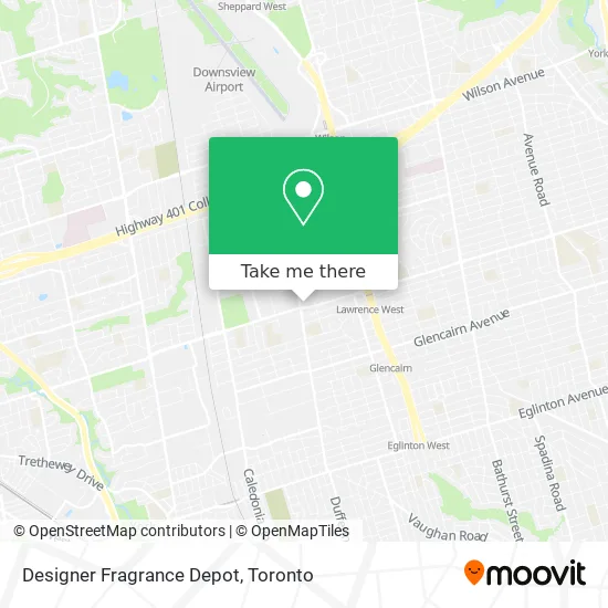 Designer Fragrance Depot map