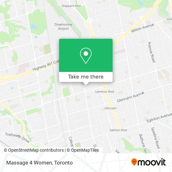 Massage 4 Women map