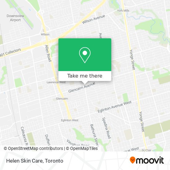 Helen Skin Care map