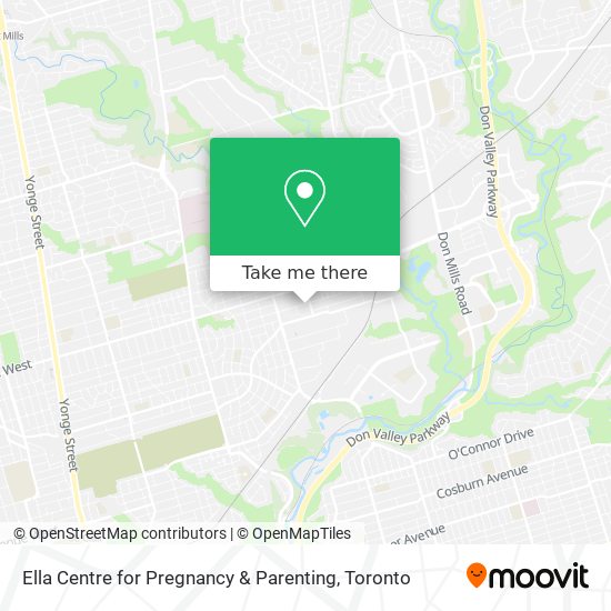 Ella Centre for Pregnancy & Parenting map