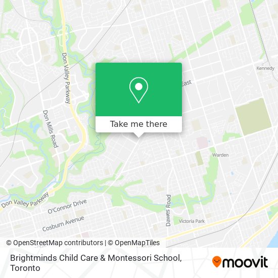 Brightminds Child Care & Montessori School map