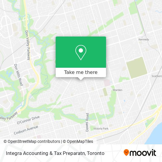 Integra Accounting & Tax Preparatn map