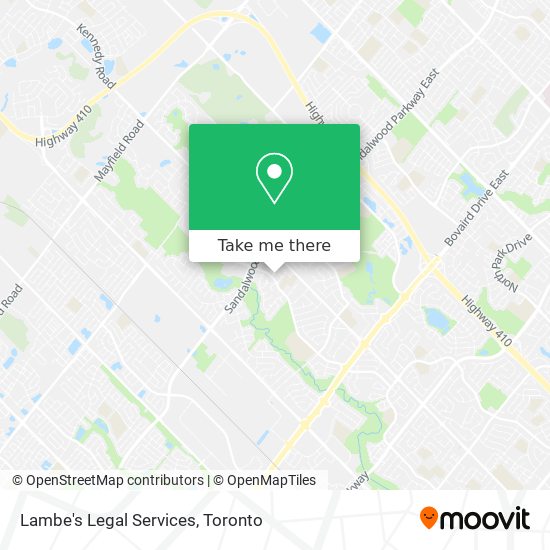 Lambe's Legal Services map