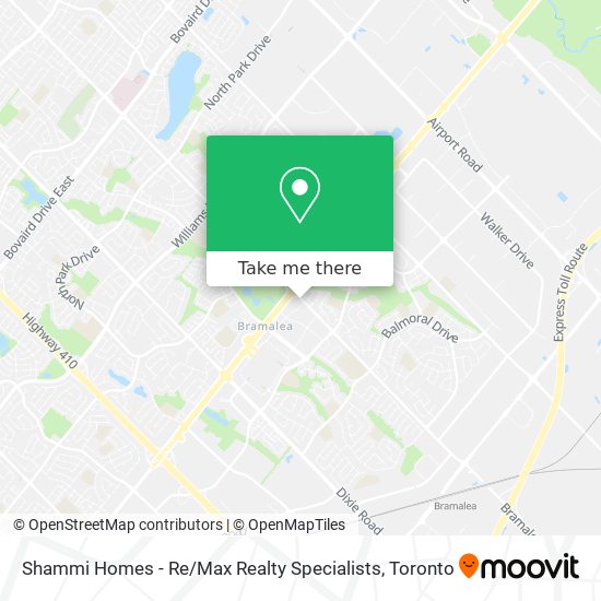 Shammi Homes - Re / Max Realty Specialists map
