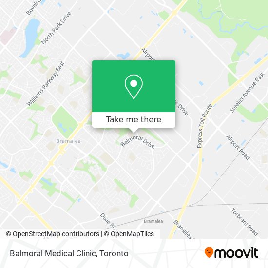 Balmoral Medical Clinic map