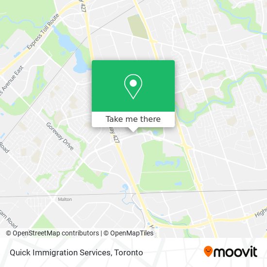 Quick Immigration Services map