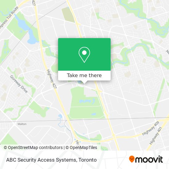 ABC Security Access Systems map