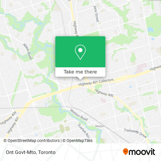 Ont Govt-Mto map