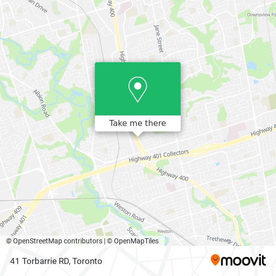 41 Torbarrie RD map