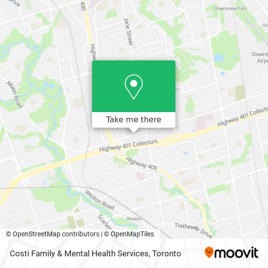 Costi Family & Mental Health Services map