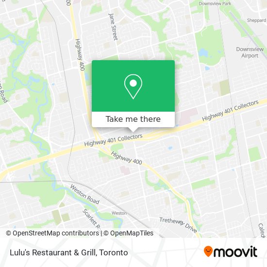 Lulu's Restaurant & Grill map
