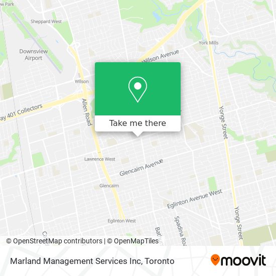 Marland Management Services Inc map