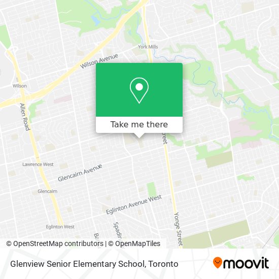 Glenview Senior Elementary School map