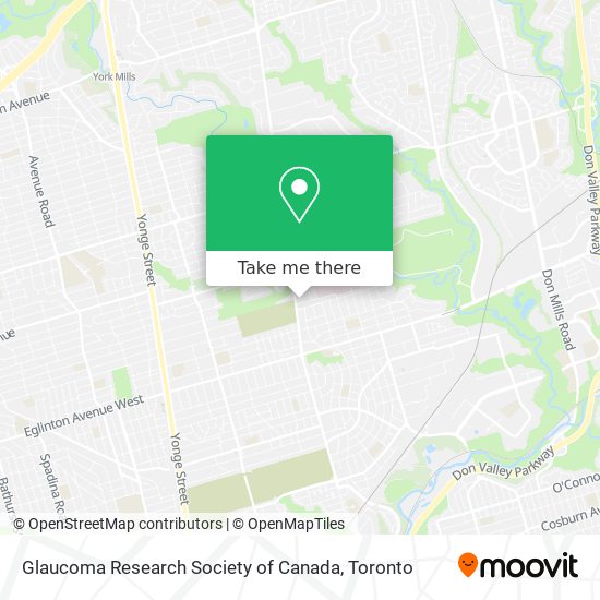 Glaucoma Research Society of Canada plan