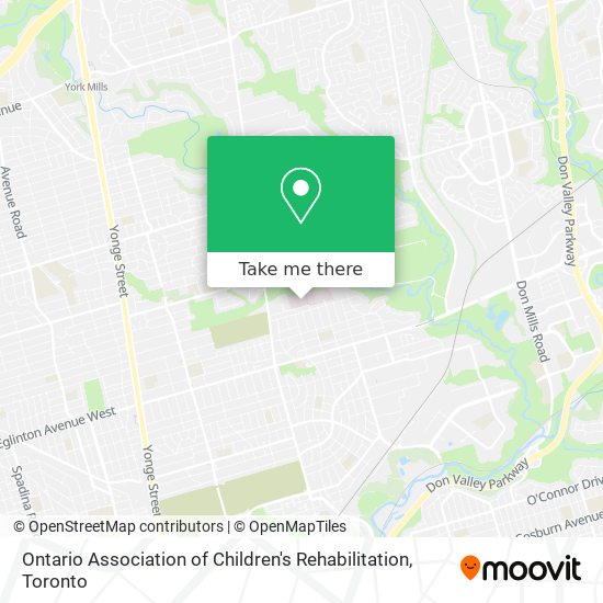 Ontario Association of Children's Rehabilitation plan