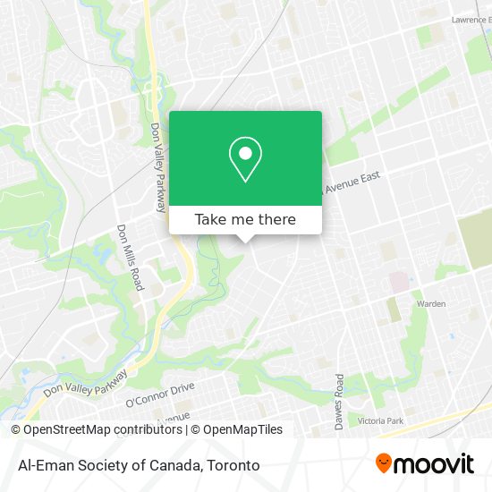 Al-Eman Society of Canada map