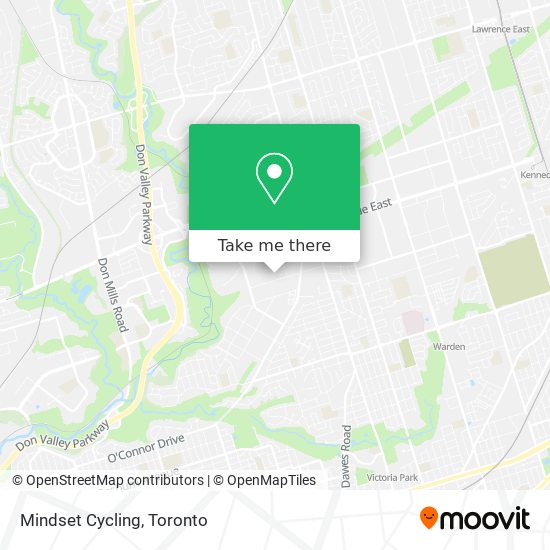 Mindset Cycling map