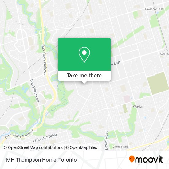 MH Thompson Home map