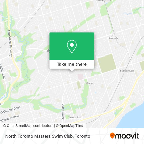 North Toronto Masters Swim Club plan