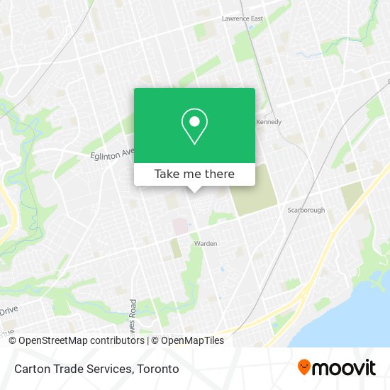 Carton Trade Services map