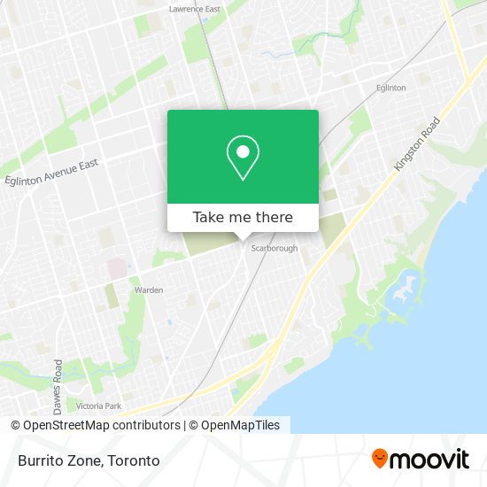 Burrito Zone map