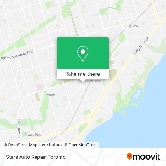 Stars Auto Repair map