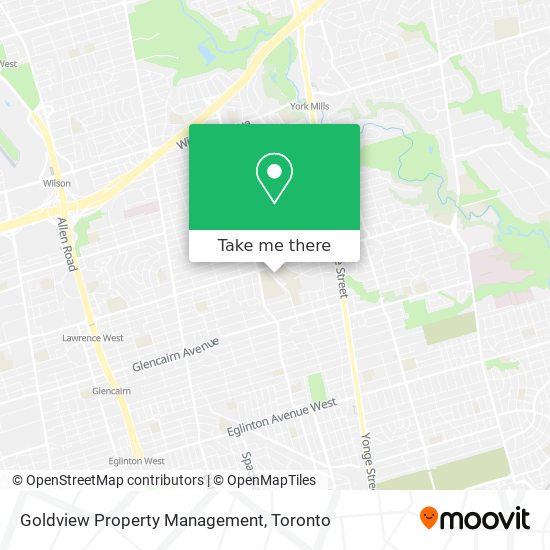 Goldview Property Management map