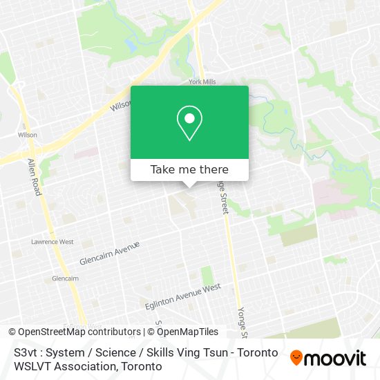 S3vt : System / Science / Skills Ving Tsun - Toronto WSLVT Association map