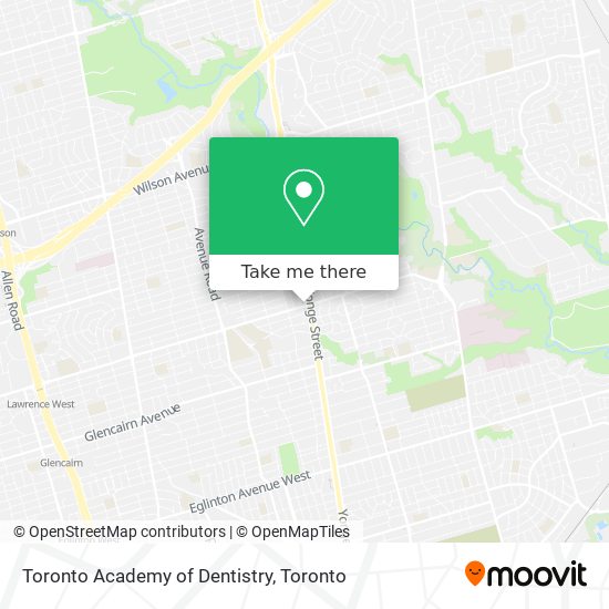 Toronto Academy of Dentistry plan