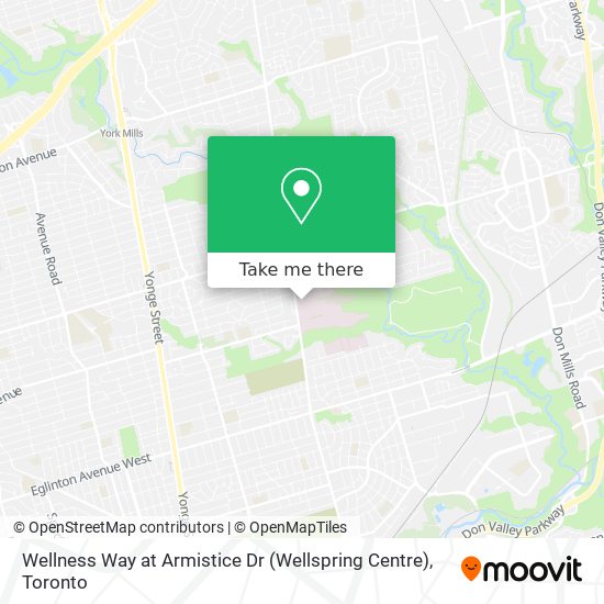 Wellness Way at Armistice Dr (Wellspring Centre) map