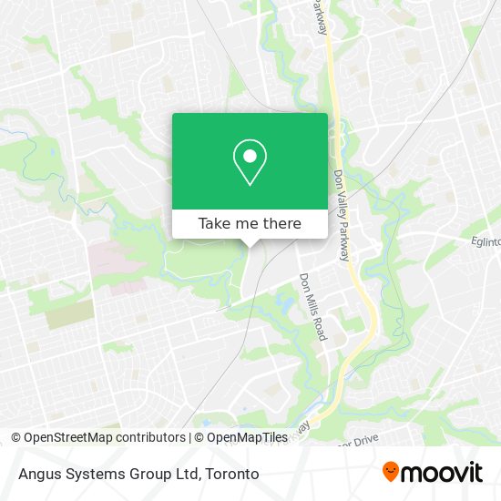 Angus Systems Group Ltd map