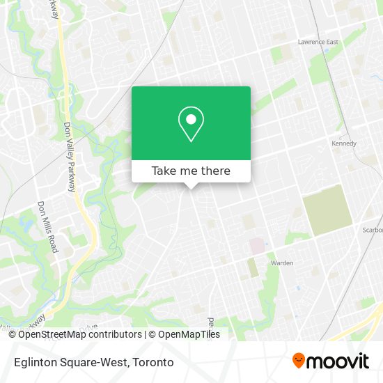 Eglinton Square-West map