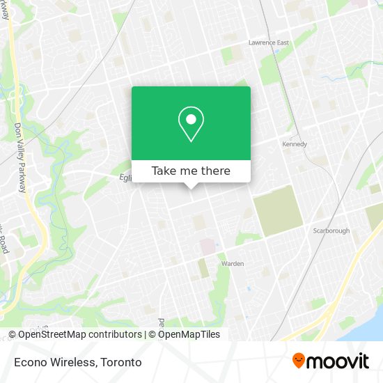 Econo Wireless map